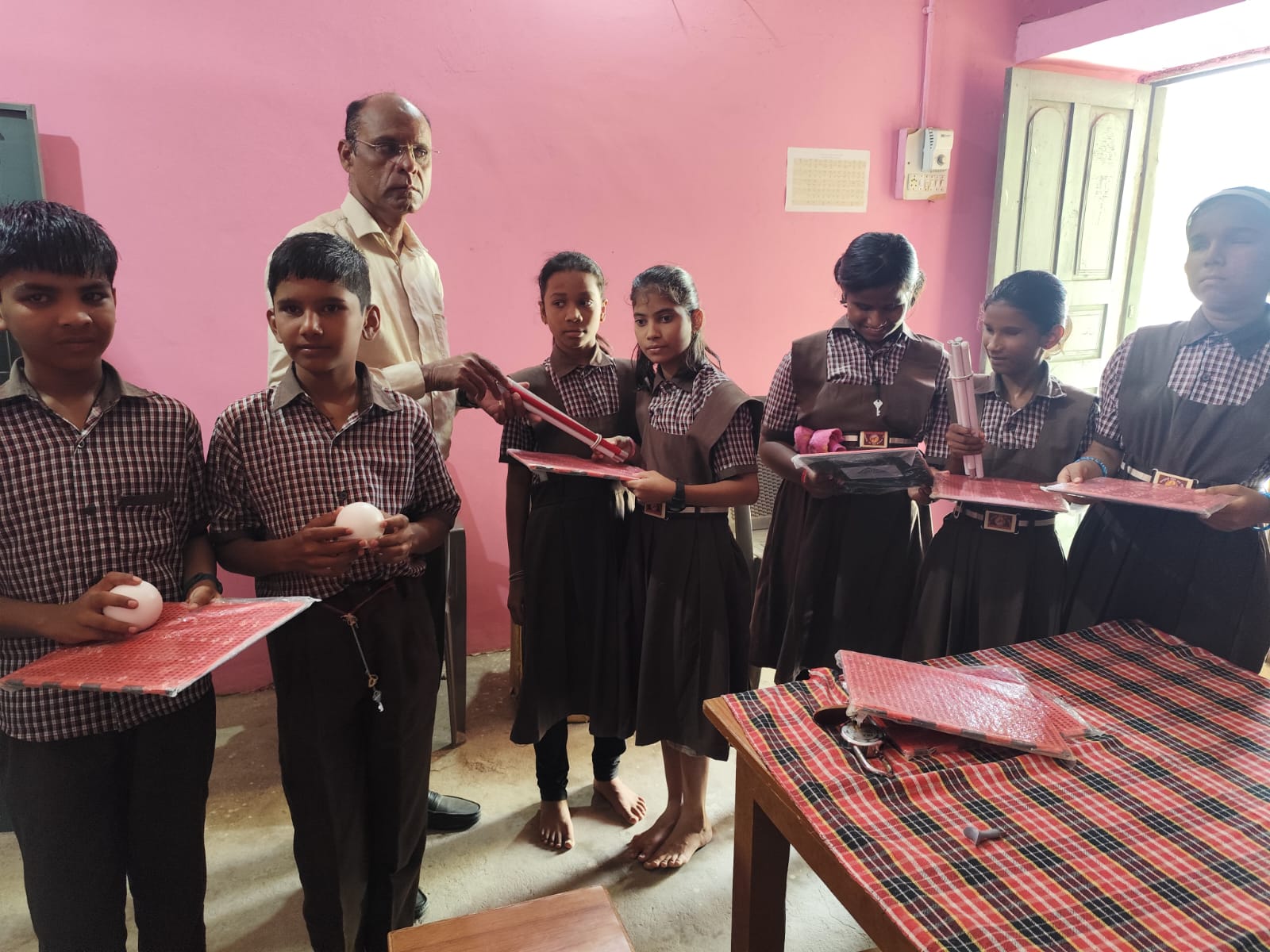 Braille Teaching Aids Donation - Kannubhai Vora School for the Blind, Akola (July 2026)