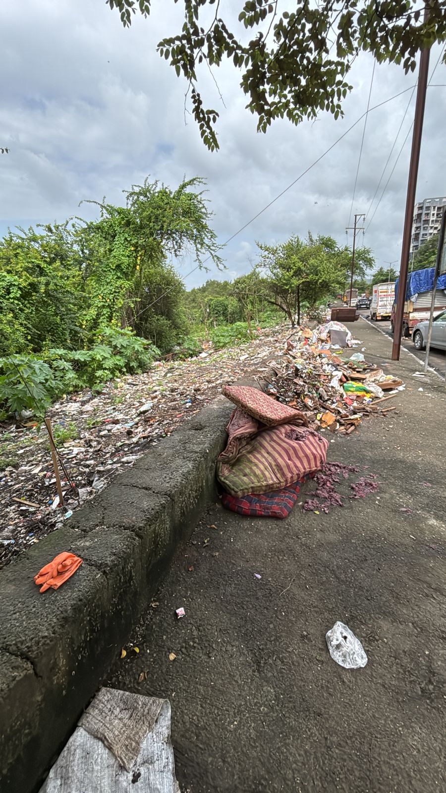 Tree Plantation at Garbage Dumping Site - Sector 35, Kamothe (July 2026)