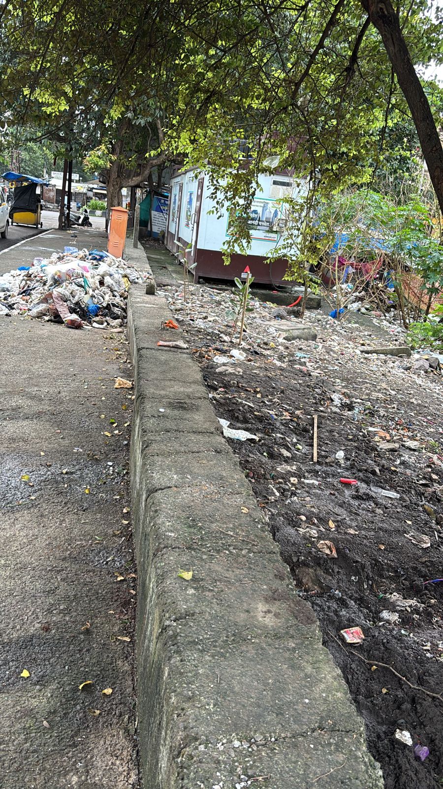 Tree Plantation at Garbage Dumping Site - Sector 35, Kamothe (July 2026)