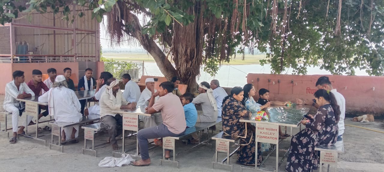 Dining Tables and Benches for Pilgrims - Shri Kshetra Waghagad, Akola - Sept 2026